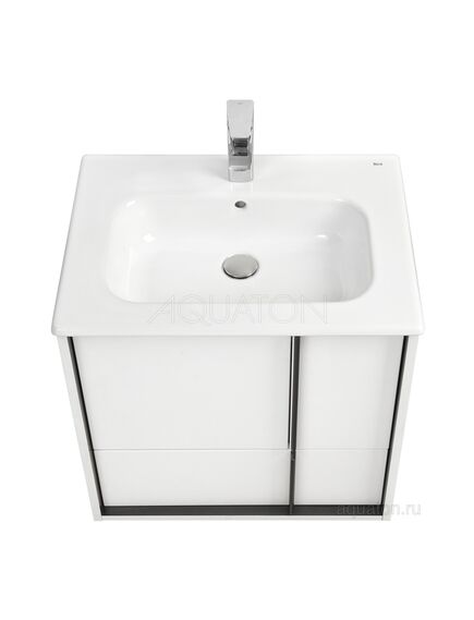 Купить Тумба под раковину AQUATON Ривьера 60 белый матовый 1A238801RVX20 (1a238801rvx20) по цене 18467.9 руб., в Санкт-Петебруге в интернет магазине 100-Систем, а также дургие товары AQUATON из раздела Тумбы под раковину и Мебель для ванной комнаты