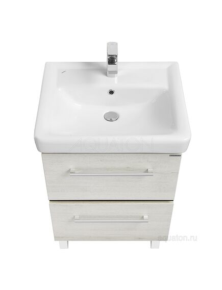Купить Тумба под раковину AQUATON Ронда PRO 60 дуб сом 1A205001RSC20 (1a205001rsc20) по цене 13585.7 руб., в Санкт-Петебруге в интернет магазине 100-Систем, а также дургие товары AQUATON из раздела Тумбы под раковину и Мебель для ванной комнаты