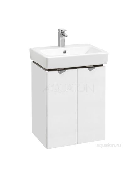 Купить Тумба под раковину AQUATON Скай PRO 55 белый глянец 1A238101SY010 (1a238101sy010) по цене 10361.5 руб., в Санкт-Петебруге в интернет магазине 100-Систем, а также дургие товары AQUATON из раздела Тумбы под раковину и Мебель для ванной комнаты