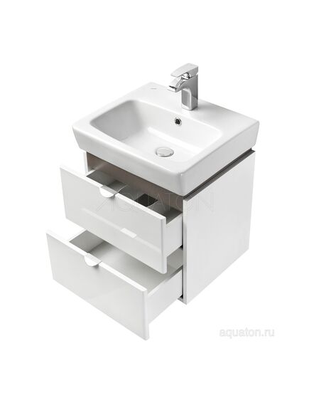Купить Тумба под раковину AQUATON Скай PRO 60 белый глянец 1A238201SY010 (1a238201sy010) по цене 13081.5 руб., в Санкт-Петебруге в интернет магазине 100-Систем, а также дургие товары AQUATON из раздела Тумбы под раковину и Мебель для ванной комнаты