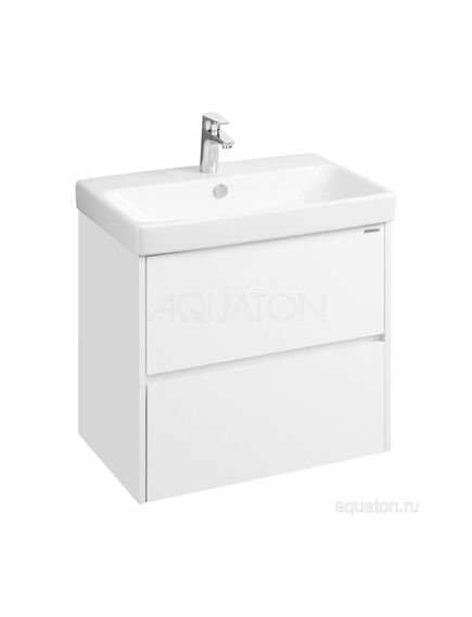 Купить Тумба под раковину AQUATON Сканди 70 белый матовый, белый глянец 1A251801SD010 (1a251801sd010) по цене 10042.5 руб., в Санкт-Петебруге в интернет магазине 100-Систем, а также дургие товары AQUATON из раздела Тумбы под раковину и Мебель для ванной комнаты