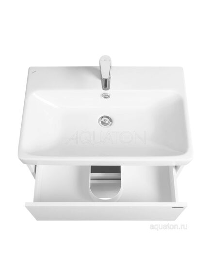 Купить Тумба под раковину AQUATON Сканди 70 белый матовый, белый глянец 1A251801SD010 (1a251801sd010) по цене 10042.5 руб., в Санкт-Петебруге в интернет магазине 100-Систем, а также дургие товары AQUATON из раздела Тумбы под раковину и Мебель для ванной комнаты
