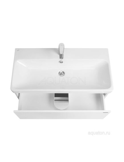 Купить Тумба под раковину AQUATON Сканди 90 белый матовый, белый глянец 1A251901SD010 (1a251901sd010) по цене 11617.5 руб., в Санкт-Петебруге в интернет магазине 100-Систем, а также дургие товары AQUATON из раздела Тумбы под раковину и Мебель для ванной комнаты