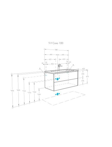Купить Тумба под раковину белая 100см AQUATON Сохо 1A258201AJ010 (1a258201aj010) по цене 21517.5 руб., в Санкт-Петебруге в интернет магазине 100-Систем, а также дургие товары AQUATON из раздела Тумбы под раковину и Мебель для ванной комнаты