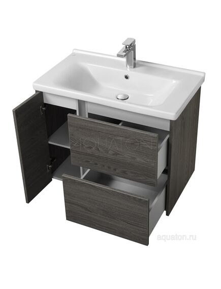 Купить Тумба под раковину AQUATON Стоун 80 грецкий орех 1A228201SXC80 (1a228201sxc80) по цене 10289.7 руб., в Санкт-Петебруге в интернет магазине 100-Систем, а также дургие товары AQUATON из раздела Тумбы под раковину и Мебель для ванной комнаты