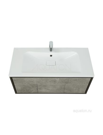 Купить Тумба под раковину AQUATON Уэльс 100 графит 1A267601WA6A0 new (1a267601wa6a0) по цене 41498.7 руб., в Санкт-Петебруге в интернет магазине 100-Систем, а также дургие товары AQUATON из раздела Тумбы под раковину и Мебель для ванной комнаты