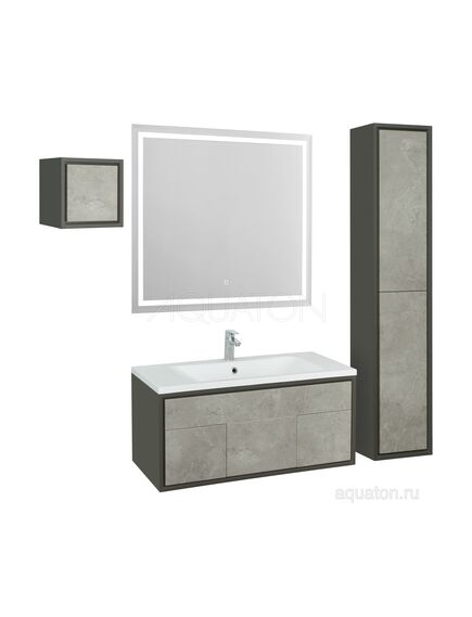 Купить Тумба под раковину AQUATON Уэльс 100 графит 1A267601WA6A0 new (1a267601wa6a0) по цене 41498.7 руб., в Санкт-Петебруге в интернет магазине 100-Систем, а также дургие товары AQUATON из раздела Тумбы под раковину и Мебель для ванной комнаты