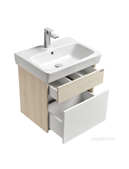 Купить Тумба под раковину AQUATON Верди PRO 60 белый, ясень фабрик 1A206701VDAV0 (1a206701vdav0) по цене 10361.5 руб., в Санкт-Петебруге в интернет магазине 100-Систем, а также дургие товары AQUATON из раздела Тумбы под раковину и Мебель для ванной комнаты