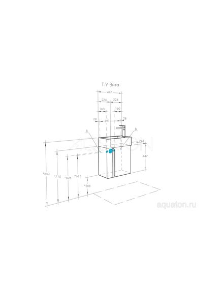 Купить Тумба под раковину AQUATON Вита белый, ясень шимо 1A221401VTD70 (1a221401vtd70) по цене 9620.2 руб., в Санкт-Петебруге в интернет магазине 100-Систем, а также дургие товары AQUATON из раздела Тумбы под раковину и Мебель для ванной комнаты