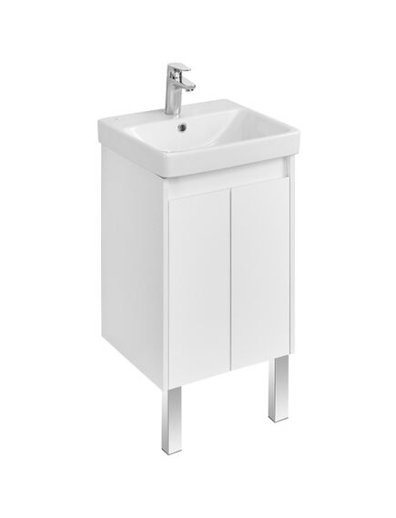 Купить Тумба под раковину белый 45см AQUATON Сканди 1A278701SD010 (1a278701sd010) по цене 7230 руб., в Санкт-Петебруге в интернет магазине 100-Систем, а также дургие товары AQUATON из раздела Тумбы под раковину и Мебель для ванной комнаты