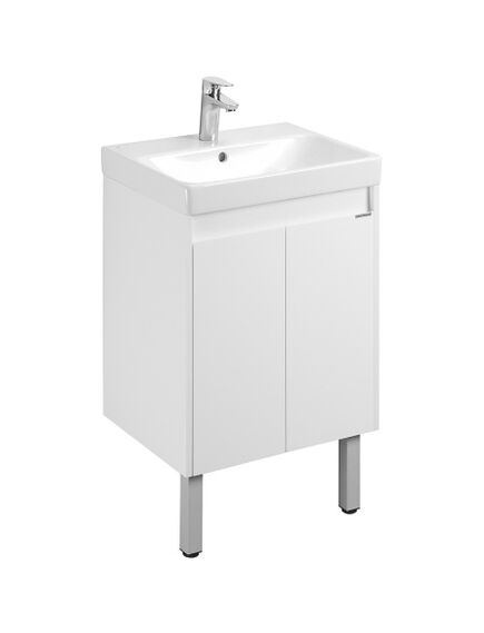 Купить Тумба под раковину белый 55см AQUATON Сканди 1A278801SD010 (1a278801sd010) по цене 7792.5 руб., в Санкт-Петебруге в интернет магазине 100-Систем, а также дургие товары AQUATON из раздела Тумбы под раковину и Мебель для ванной комнаты