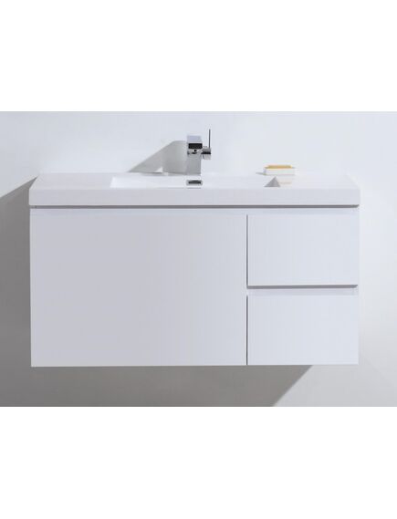 Купить Тумба для комплекта BelBagno Luce BB800VAC/BL bianco lucido (bb800vac/bl) по цене 45000 руб., в Санкт-Петебруге в интернет магазине 100-Систем, а также дургие товары BelBagno из раздела Тумбы под раковину и Мебель для ванной комнаты