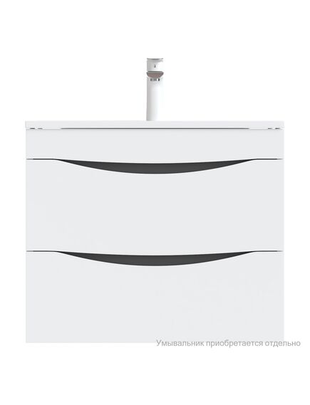 Купить Тумба подвесная, белая, 60 см, Cloud,  IDDIS, CLO60W0i95. Подходит умывальник: 0136000i28 (clo60w0i95) по цене 25590 руб., в Санкт-Петебруге в интернет магазине 100-Систем, а также дургие товары IDDIS из раздела Тумбы под раковину и Мебель для ванной комнаты