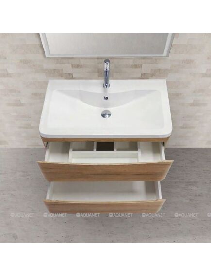 Купить Тумба для комплекта BelBagno ACQUA-800-2C-SO-BL bianco lucido (acqua-800-2c-so-bl) по цене 34000 руб., в Санкт-Петебруге в интернет магазине 100-Систем, а также дургие товары BelBagno из раздела Тумбы под раковину и Мебель для ванной комнаты