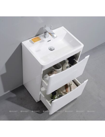 Купить Тумба для комплекта BelBagno Ancona-N 60 bianco lucido напольная (ancona-n-600-2c-pia-bl) по цене 42120 руб., в Санкт-Петебруге в интернет магазине 100-Систем, а также дургие товары BelBagno из раздела Тумбы под раковину и Мебель для ванной комнаты