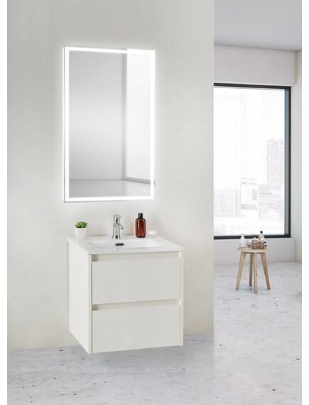Купить Тумба для комплекта BelBagno KRAFT 39-500/390-2C-SO-BO bianco opaco (kraft 39-500/390-2c-so-bo) по цене 21800 руб., в Санкт-Петебруге в интернет магазине 100-Систем, а также дургие товары BelBagno из раздела Тумбы под раковину и Мебель для ванной комнаты