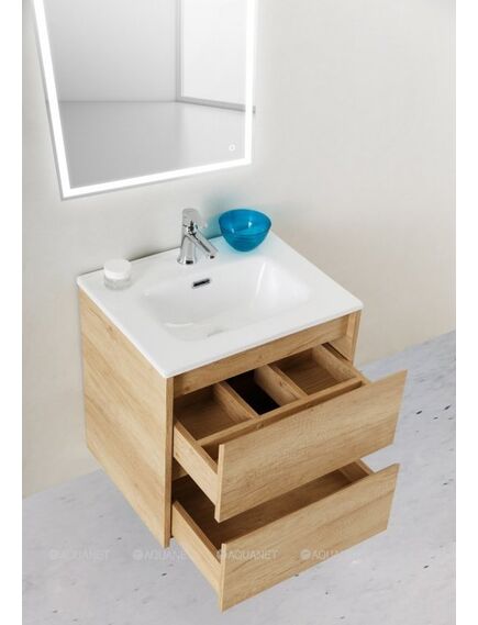 Купить Тумба для комплекта BelBagno KRAFT 39-600/390-2C-SO-RNN rovere nebrasca nature (kraft 39-600/390-2c-so-rnn) по цене 25000 руб., в Санкт-Петебруге в интернет магазине 100-Систем, а также дургие товары BelBagno из раздела Тумбы под раковину и Мебель для ванной комнаты