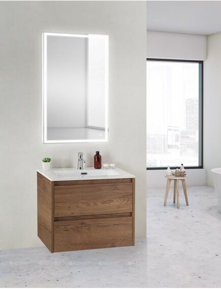 Купить Тумба для комплекта BelBagno KRAFT 39-600/390-2C-SO-RT rovere tabacco (kraft 39-600/390-2c-so-rt) по цене 27300 руб., в Санкт-Петебруге в интернет магазине 100-Систем, а также дургие товары BelBagno из раздела Тумбы под раковину и Мебель для ванной комнаты