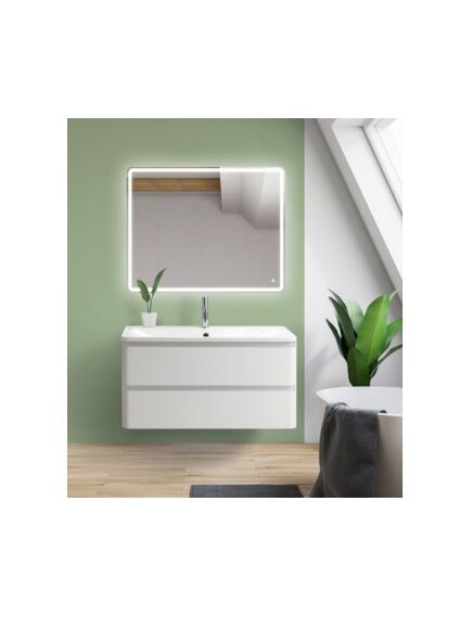 Купить Тумба под раковину BelBagno ALBANO-1000-2C-SO-BL подвесная Bianco Lucido (albano-1000-2c-so-bl) по цене 37200 руб., в Санкт-Петебруге в интернет магазине 100-Систем, а также дургие товары BelBagno из раздела Тумбы под раковину и Мебель для ванной комнаты