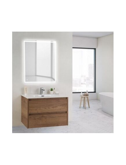 Купить Тумба под раковину BelBagno KRAFT 39-700/390-2C-SO-RT подвесная Rovere Tabacco (kraft 39-700/390-2c-so-rt) по цене 29400 руб., в Санкт-Петебруге в интернет магазине 100-Систем, а также дургие товары BelBagno из раздела Тумбы под раковину и Мебель для ванной комнаты