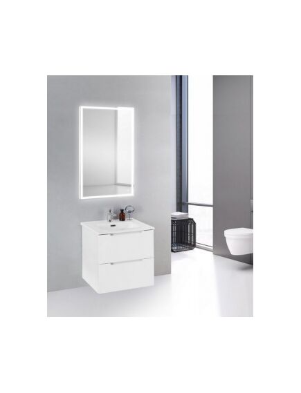 Купить Тумба под раковину BelBagno ETNA 39-500/390-2C-SO-BL-P подвесная Bianco Lucido (etna39-500/390-2c-so-bl-p) по цене 20400 руб., в Санкт-Петебруге в интернет магазине 100-Систем, а также дургие товары BelBagno из раздела Тумбы под раковину и Мебель для ванной комнаты