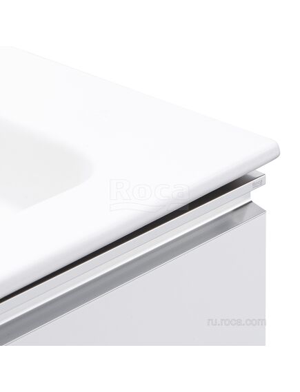 Купить Тумба под раковину Roca The Gap 60 белый глянец 3 ящика A857404806 (a857404806) по цене 30449.77 руб., в Санкт-Петебруге в интернет магазине 100-Систем, а также дургие товары ROCA из раздела Тумбы под раковину и Мебель для ванной комнаты