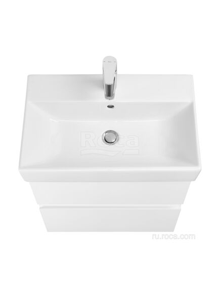 Купить Тумба под раковину Roca Oleta 60 белый матовый, 2 ящика, A857639501 (a857639501) по цене 18450.77 руб., в Санкт-Петебруге в интернет магазине 100-Систем, а также дургие товары ROCA из раздела Тумбы под раковину и Мебель для ванной комнаты