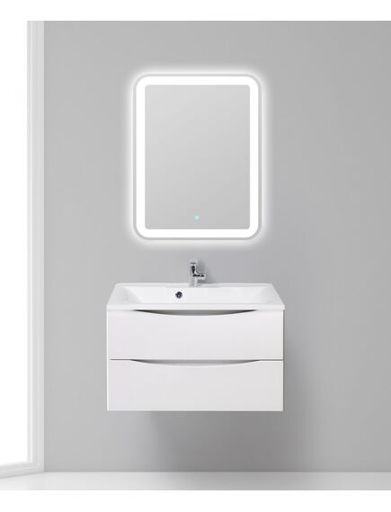 Купить Тумба для комплекта BelBagno Marino 80 bianco opaco (marino-800-2c-so-bo-p) по цене 25300 руб., в Санкт-Петебруге в интернет магазине 100-Систем, а также дургие товары BelBagno из раздела Тумбы под раковину и Мебель для ванной комнаты