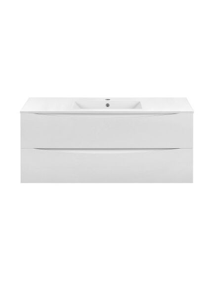 Купить База под керамическую раковину Mia 1200 подвесная, 2 выкатных ящика soft close, G.White, , шт (vmc-2mc120gw) по цене 24852 руб., в Санкт-Петебруге в интернет магазине 100-Систем, а также дургие товары Vincea из раздела Тумбы под раковину и Мебель для ванной комнаты