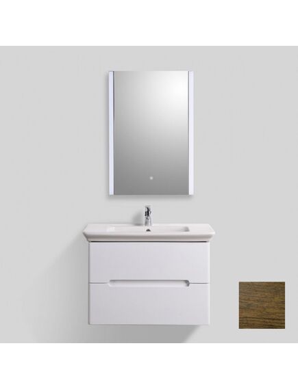 Купить Тумба для комплекта BelBagno TORINO-800-2C-SO-RW rovere moro (torino-800-2c-so-rw) по цене 26400 руб., в Санкт-Петебруге в интернет магазине 100-Систем, а также дургие товары BelBagno из раздела Тумбы под раковину и Мебель для ванной комнаты