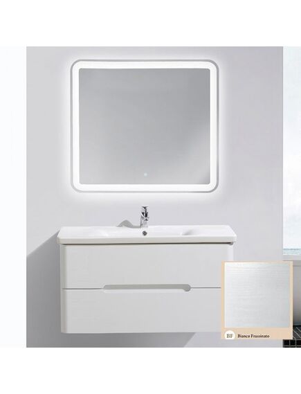 Купить Тумба для комплекта BelBagno SOFT-1000-2C-SO-BF bianco frassinato (soft-1000-2c-so-bf) по цене 37410 руб., в Санкт-Петебруге в интернет магазине 100-Систем, а также дургие товары BelBagno из раздела Тумбы под раковину и Мебель для ванной комнаты