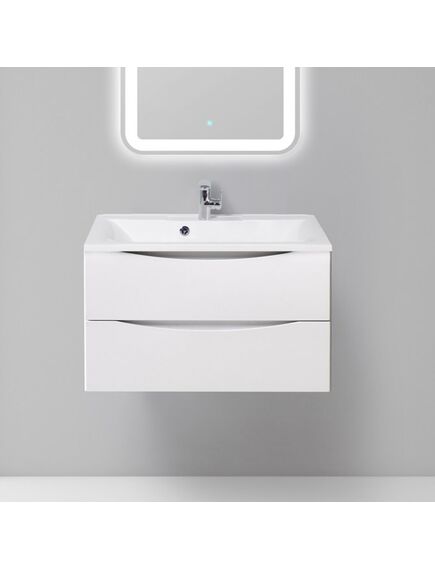 Купить Тумба для комплекта BelBagno Marino 80 bianco opaco (marino-800-2c-so-bo-p) по цене 25300 руб., в Санкт-Петебруге в интернет магазине 100-Систем, а также дургие товары BelBagno из раздела Тумбы под раковину и Мебель для ванной комнаты