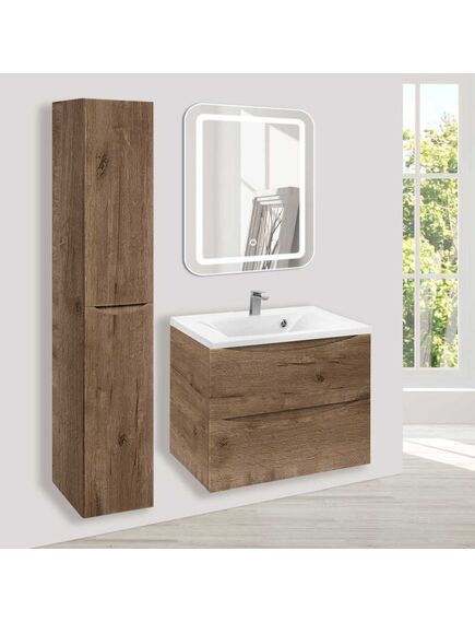 Купить База под раковину Mia 650 подвесная, 2 выкатных ящика soft close, V.Oak, , шт (vmc-2ma650vo) по цене 17727 руб., в Санкт-Петебруге в интернет магазине 100-Систем, а также дургие товары Vincea из раздела Тумбы под раковину и Мебель для ванной комнаты
