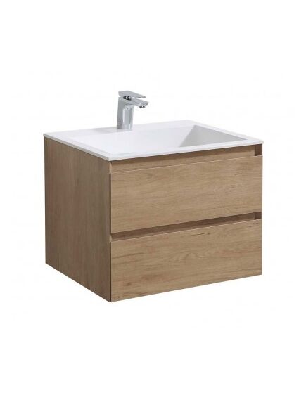 Купить База под раковину Luka 600 подвесная, 2 выкатных ящика soft-close, N.Oak, , шт (vmc-2l600no) по цене 15494.5 руб., в Санкт-Петебруге в интернет магазине 100-Систем, а также дургие товары Vincea из раздела Тумбы под раковину и Мебель для ванной комнаты