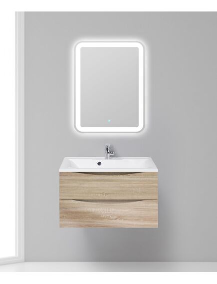Купить Тумба для комплекта BelBagno Marino 80 rovere bianco (marino-800-2c-so-wo-p) по цене 28200 руб., в Санкт-Петебруге в интернет магазине 100-Систем, а также дургие товары BelBagno из раздела Тумбы под раковину и Мебель для ванной комнаты