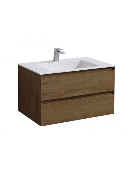 Купить База под раковину Luka 800 подвесная, 2 выкатных ящика soft-close, T.Oak, , шт (vmc-2l800to) по цене 18506 руб., в Санкт-Петебруге в интернет магазине 100-Систем, а также дургие товары Vincea из раздела Тумбы под раковину и Мебель для ванной комнаты