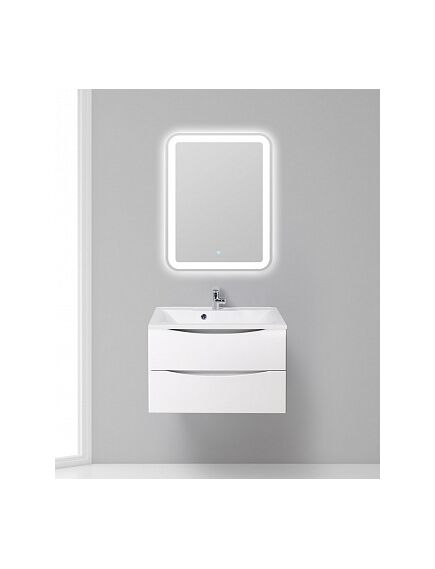 Купить Тумба под раковину BelBagno Marino 75 MARINO-750-2C-SO-BL-P подвесная Bianco Lucido (marino-750-2c-so-bl-p) по цене 24600 руб., в Санкт-Петебруге в интернет магазине 100-Систем, а также дургие товары BelBagno из раздела Тумбы под раковину и Мебель для ванной комнаты