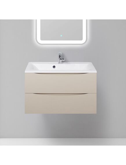 Купить Тумба для комплекта BelBagno Marino 80 crema opaco (marino-800-2c-so-co-p) по цене 25300 руб., в Санкт-Петебруге в интернет магазине 100-Систем, а также дургие товары BelBagno из раздела Тумбы под раковину и Мебель для ванной комнаты
