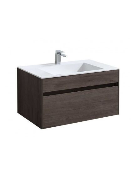 Купить База под раковину Chiara 800 подвесная, 1 выкатной ящик soft-close, R.Oak, , шт (vmc-2c800ro) по цене 13898.5 руб., в Санкт-Петебруге в интернет магазине 100-Систем, а также дургие товары Vincea из раздела Тумбы под раковину и Мебель для ванной комнаты