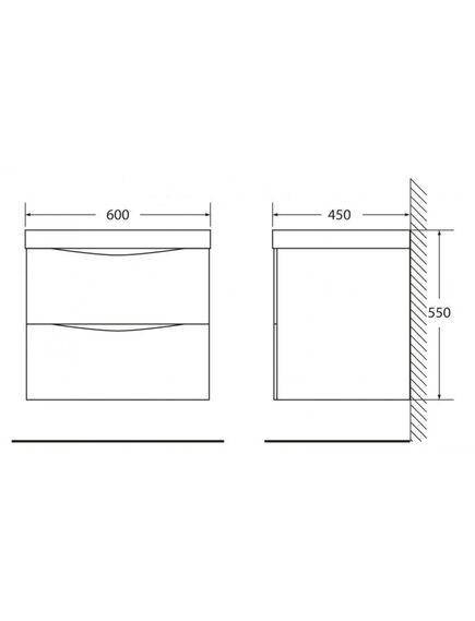Купить Тумба для комплекта BelBagno MARINO-600-2C-SO-WO-P rovere bianco (marino-600-2c-so-wo-p) по цене 25000 руб., в Санкт-Петебруге в интернет магазине 100-Систем, а также дургие товары BelBagno из раздела Тумбы под раковину и Мебель для ванной комнаты