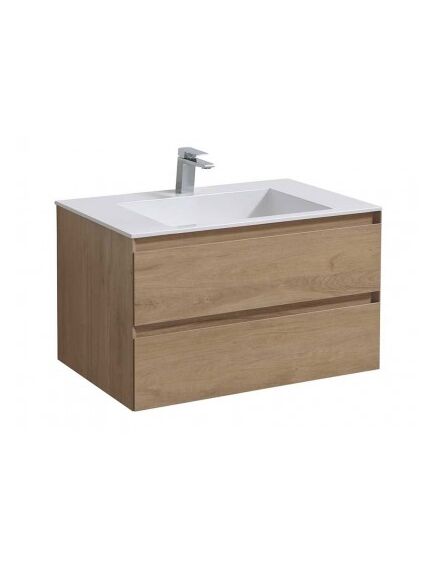 Купить База под раковину Luka 800 подвесная, 2 выкатных ящика soft-close, N.Oak, , шт (vmc-2l800no) по цене 18506 руб., в Санкт-Петебруге в интернет магазине 100-Систем, а также дургие товары Vincea из раздела Тумбы под раковину и Мебель для ванной комнаты