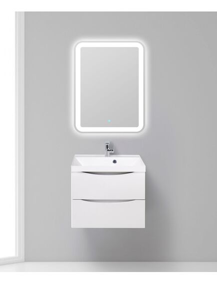 Купить Тумба для комплекта BelBagno Marino 60 bianco opaco (marino-600-2c-so-bo-p) по цене 22800 руб., в Санкт-Петебруге в интернет магазине 100-Систем, а также дургие товары BelBagno из раздела Тумбы под раковину и Мебель для ванной комнаты