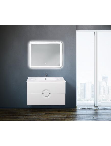 Купить Тумба для комплекта BelBagno ONDA-1000-2C-SO-BL bianco lucido (onda-1000-2c-so-bl) по цене 37930 руб., в Санкт-Петебруге в интернет магазине 100-Систем, а также дургие товары BelBagno из раздела Тумбы под раковину и Мебель для ванной комнаты