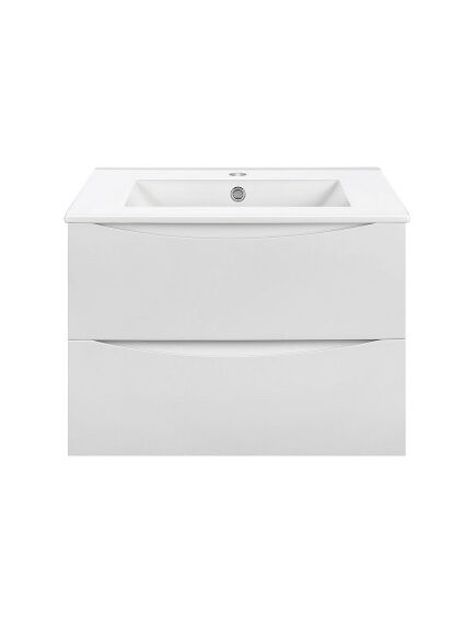 Купить База под керамическую раковину Mia 600 подвесная, 2 выкатных ящика soft close, G.White, , шт (vmc-2mc600gw) по цене 17052.5 руб., в Санкт-Петебруге в интернет магазине 100-Систем, а также дургие товары Vincea из раздела Тумбы под раковину и Мебель для ванной комнаты