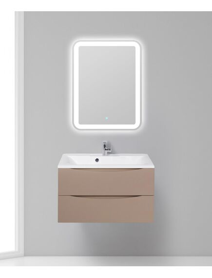 Купить Тумба для комплекта BelBagno Marino 80 capucino lucido (marino-800-2c-so-cl-p) по цене 28200 руб., в Санкт-Петебруге в интернет магазине 100-Систем, а также дургие товары BelBagno из раздела Тумбы под раковину и Мебель для ванной комнаты