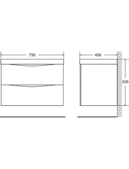 Купить Тумба для комплекта BelBagno MARINO-750-2C-SO-RN-P rovere nature (marino-750-2c-so-rn-p) по цене 27500 руб., в Санкт-Петебруге в интернет магазине 100-Систем, а также дургие товары BelBagno из раздела Тумбы под раковину и Мебель для ванной комнаты