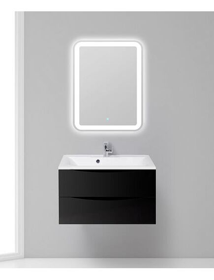 Купить Тумба для комплекта BelBagno MARINO-800-2C-SO-NL-P nero lucido (marino-800-2c-so-nl-p) по цене 25300 руб., в Санкт-Петебруге в интернет магазине 100-Систем, а также дургие товары BelBagno из раздела Тумбы под раковину и Мебель для ванной комнаты