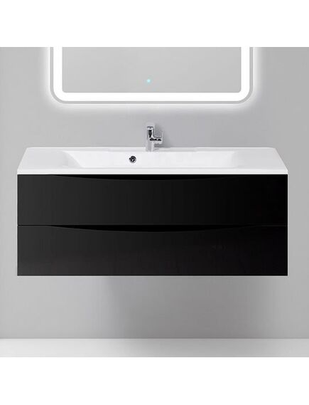 Купить Тумба для комплекта BelBagno MARINO-1200-2C-SO-NL-P nero lucido (marino-1200-2c-so-nl-p) по цене 30900 руб., в Санкт-Петебруге в интернет магазине 100-Систем, а также дургие товары BelBagno из раздела Тумбы под раковину и Мебель для ванной комнаты