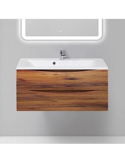 Купить Тумба для комплекта BelBagno MARINO-1000-2C-SO-RC-P rovere ciliegio (marino-1000-2c-so-rc-p) по цене 28100 руб., в Санкт-Петебруге в интернет магазине 100-Систем, а также дургие товары BelBagno из раздела Тумбы под раковину и Мебель для ванной комнаты