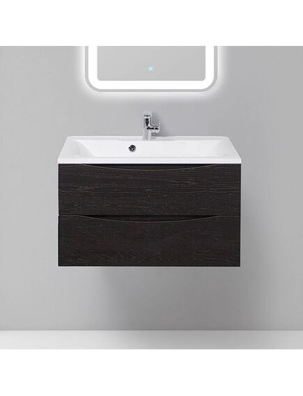 Купить Тумба для комплекта BelBagno MARINO-800-2C-SO-RCA-P rovere cioccolato amaro (marino-800-2c-so-rca-p) по цене 25300 руб., в Санкт-Петебруге в интернет магазине 100-Систем, а также дургие товары BelBagno из раздела Тумбы под раковину и Мебель для ванной комнаты
